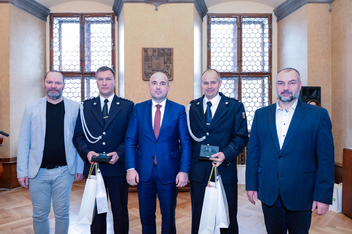 Předávání ocenění (fotografie: M. Pecuch)