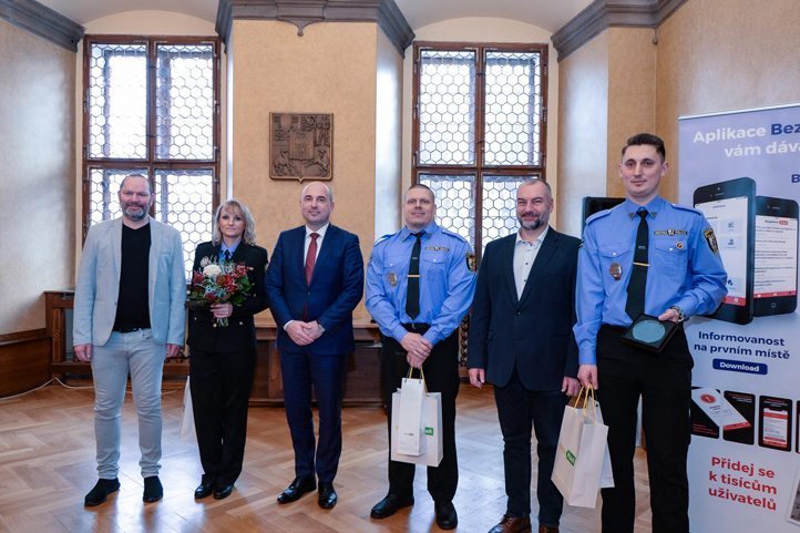 Předávání ocenění (fotografie: M. Pecuch)