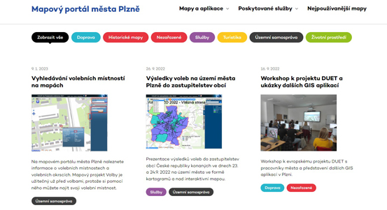 Vyhledat místnost pro prezidentské volby mohou Plzeňané pomocí mapového portálu