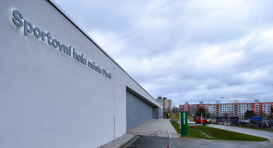 Plzeň postavila víceúčelovou sportovní halu v Krašovské