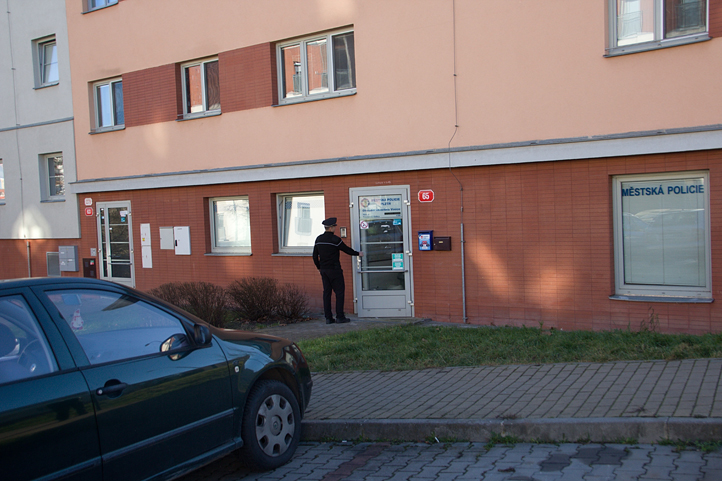 Služebna na Vinicích (zdroj: Městská policie Plzeň)