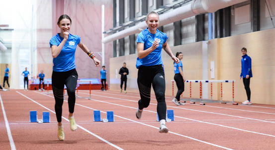 Sportovní gymnázium má nový atletický tunel