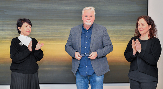 Ahoy, Ahoj. Volá z Galerie města Plzně německý výtvarník Peter Lang