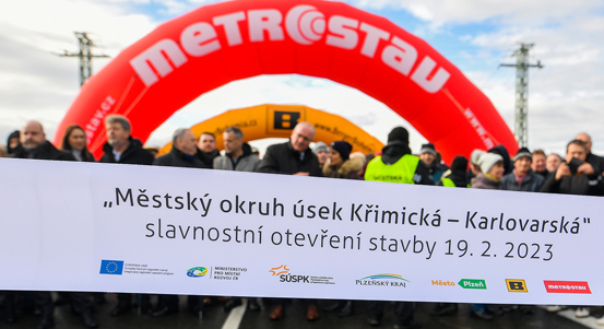 Západní okruh Plzně se otevřel řidičům. Propojuje Borská pole se Severním Předměstím