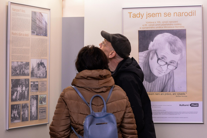 Výstava Tady jsem se narodil (fotografie: M. Pecuch)