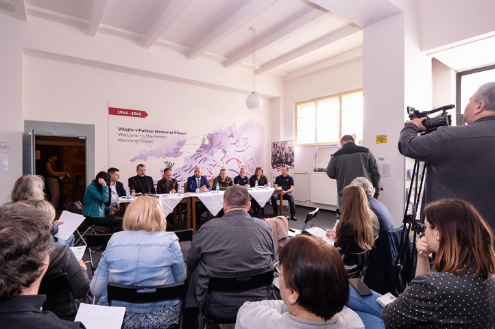 Tisková konference k programu Slavností svobody 2023 (fotografie: M. Pecuch)