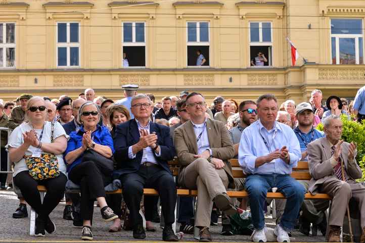 Pietní akt Díky, Ameriko! (fotografie: M. Pecuch)