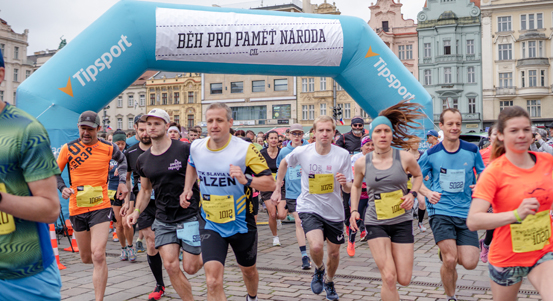 Plzeň běžela s Pamětí národa