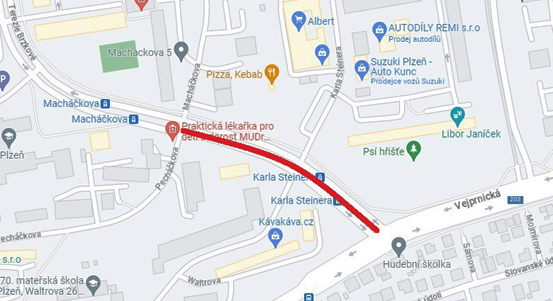 Tramvajová trať v ulici Terezie Brzková se dočká modernizace