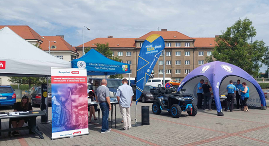 Jak odradit zloděje se dozvěděli návštěvníci Evropského dne proti vloupání v Plzni