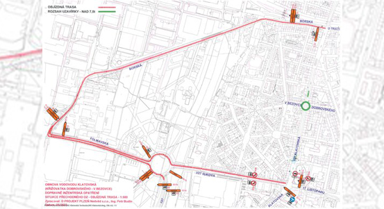 Vodárna vymění vodovod na Jižním Předměstí. Práce si vyžádají dopravní omezení