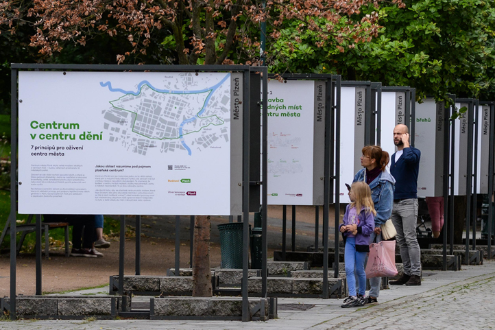 Výstava Centrum v centru dění (fotografie: M. Pecuch)