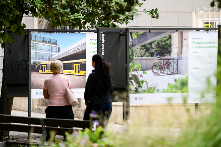 Výstava Centrum v centru dění (fotografie: M. Pecuch)