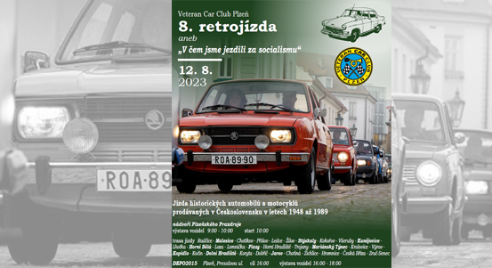 Z Plzeňského Prazdroje odstartuje v sobotu 12. srpna již 8. retrojízda