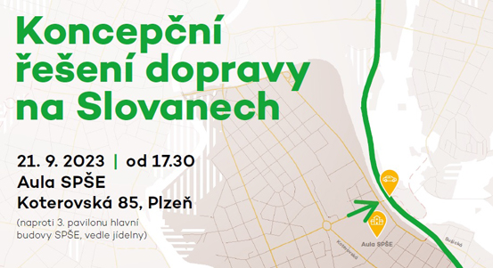 Jaké je řešení dopravy na Slovanech? Přijďte se seznámit s výsledky analýzy