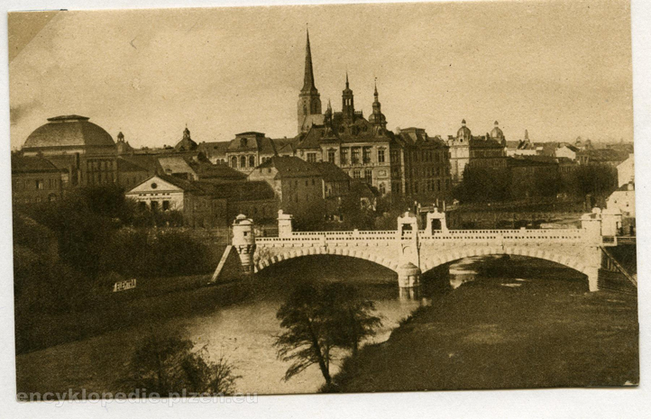 Wilsonův most (zdroj fotografií: encyklopedie.plzen.eu)