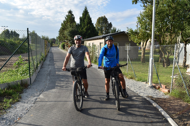 Greenway Mže - nová část (foto: B. Hájková)