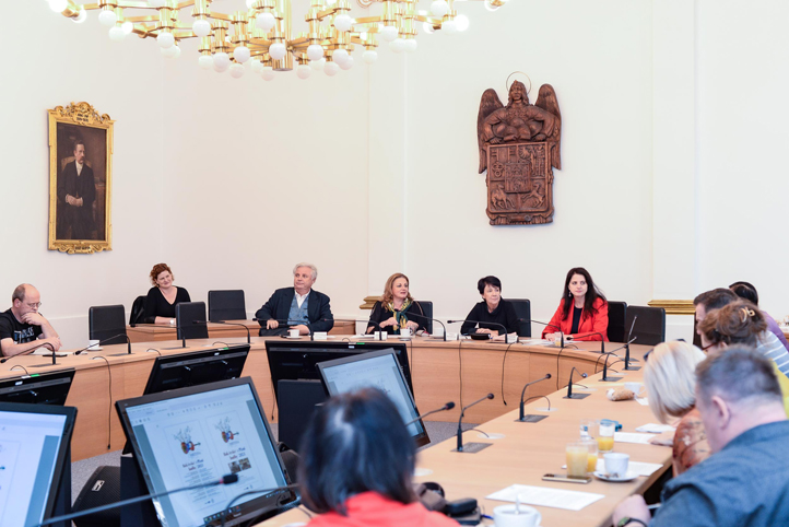 Představení programu Roku české hudby v Plzni (fotografie: M. Pecuch)