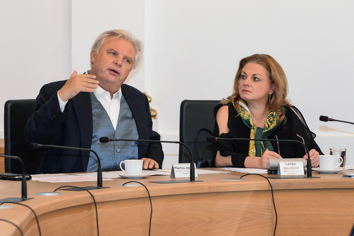 Představení programu Roku české hudby v Plzni (fotografie: M. Pecuch)