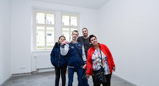 Město pronajímá další byt pro potřeby chráněného bydlení