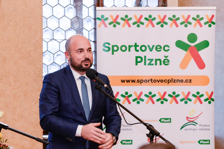Slavnostní vyhlášení Nejlepšího sportovce Plzeňského kraje za posledních 30 let (fotografie: M. Pecuch)