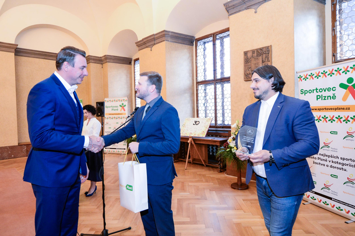 Slavnostní vyhlášení Nejlepšího sportovce Plzeňského kraje za posledních 30 let (fotografie: M. Pecuch)