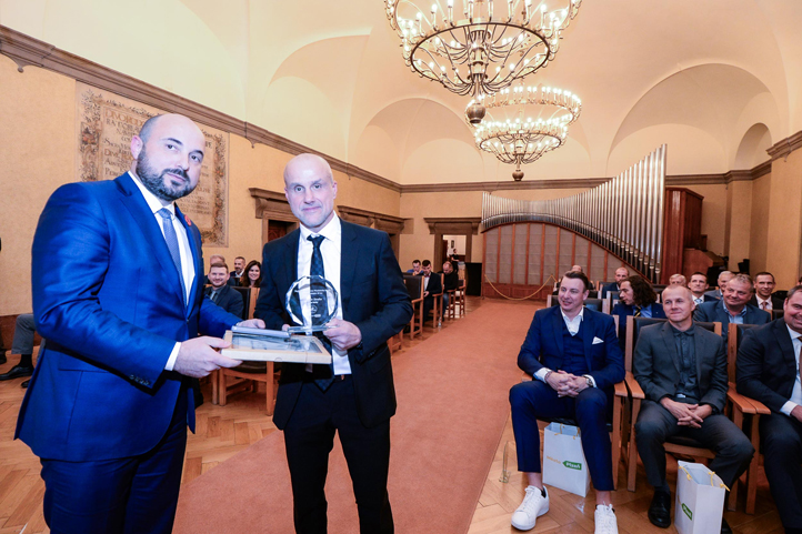 Slavnostní vyhlášení Nejlepšího sportovce Plzeňského kraje za posledních 30 let (fotografie: M. Pecuch)