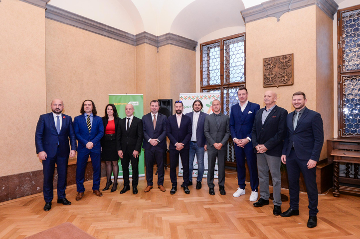 Slavnostní vyhlášení Nejlepšího sportovce Plzeňského kraje za posledních 30 let (fotografie: M. Pecuch)