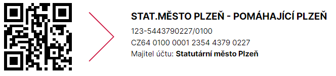 Ćíslo sbírkového účtu