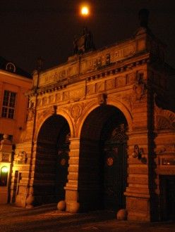 Pivovarská historická brána.