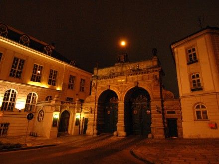 Pivovarská historická brána.