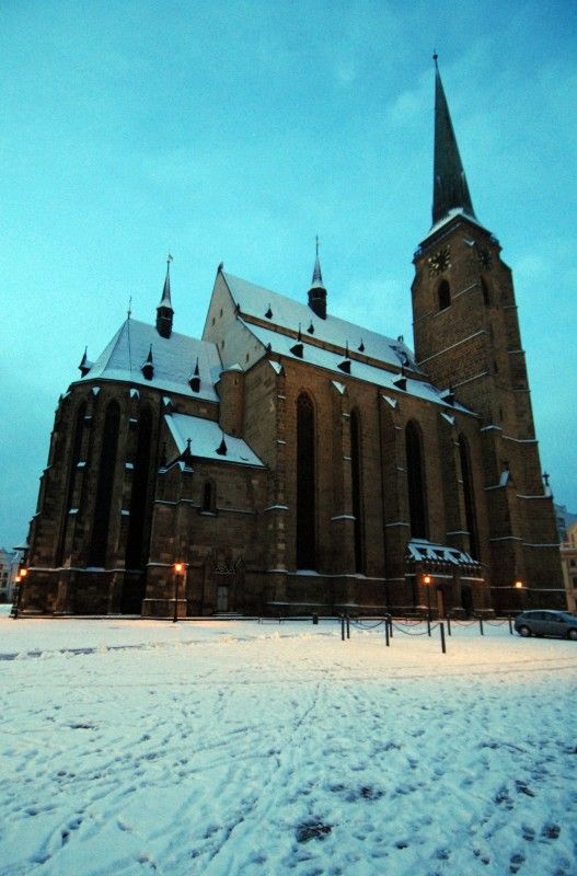 Katedrála sv. Bartoloměje na nám. Republiky v Plzni