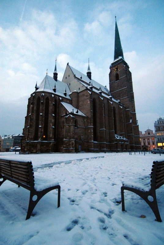 Katedrála sv. Bartoloměje na nám. Republiky v Plzni