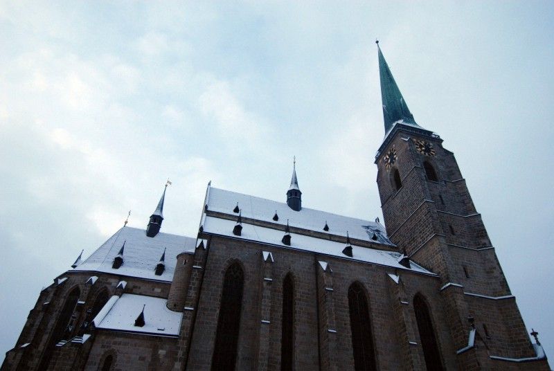 Katedrála sv. Bartoloměje na nám. Republiky v Plzni