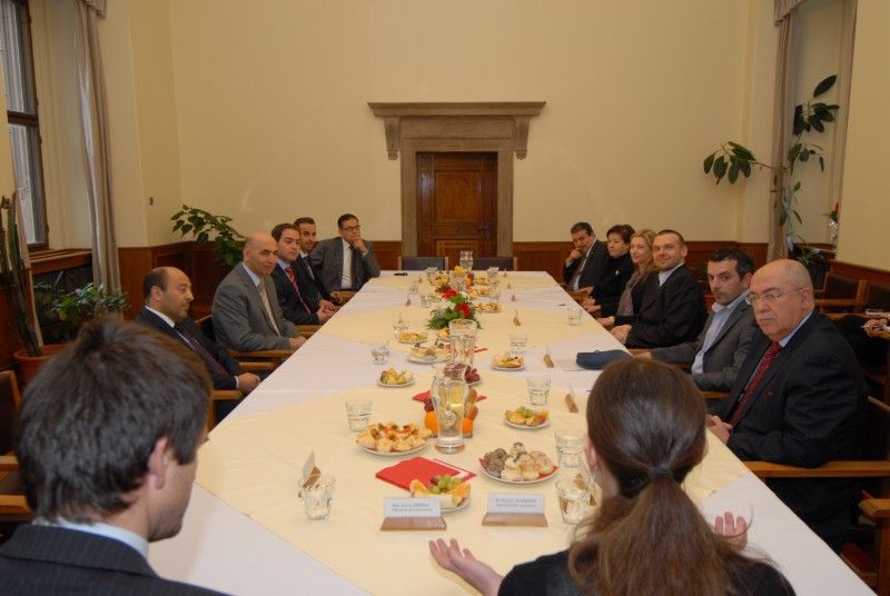 V odpoledních hodinách (29.3.2012) přijali primátor Martin Baxa a náměstkyně Eva Herinková arabské ambasadory či jejich zástupce na plzeňské radnici. „Obraz arabské kultury je především díky médiím pokřivený, proto je důležité, že se tento festival (Arabfest) snaží ukázat pravou tvář naší kultury,“ zaznělo při setkání, které se stalo výjimečným počtem diplomatických zástupců z arabského světa v jeden okamžik na plzeňské radnici.