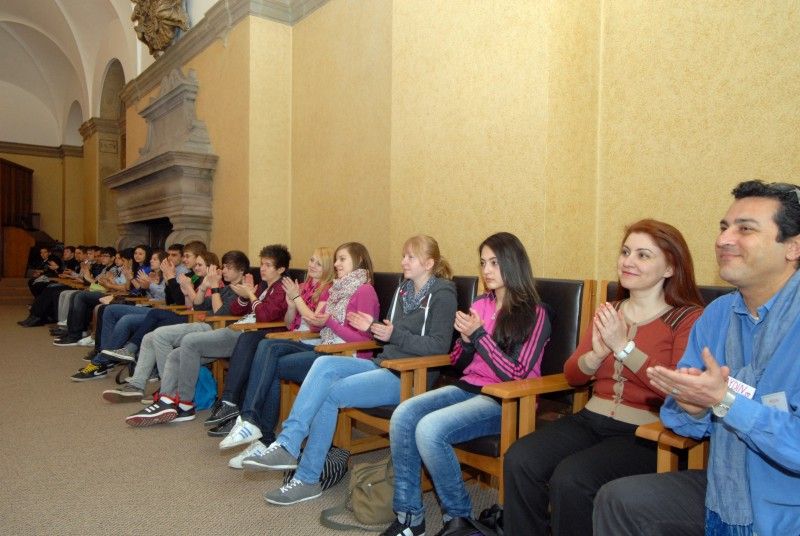 Účastníci projektu Comenius na návštěvě v Plzni