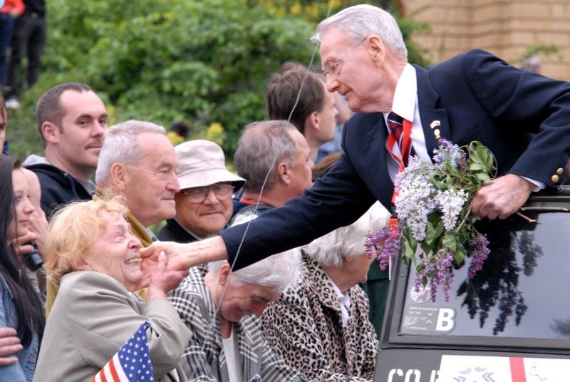 Slavnosti svobody 2012 - Convoy of Liberty projel Plzní I.