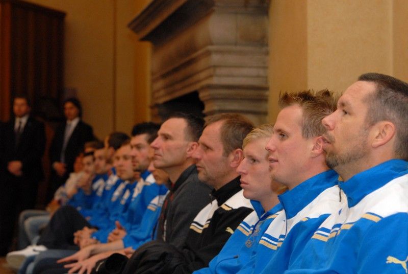 Díky za skvělou reprezentaci Viktorce, zaznělo na plzeňské radnici