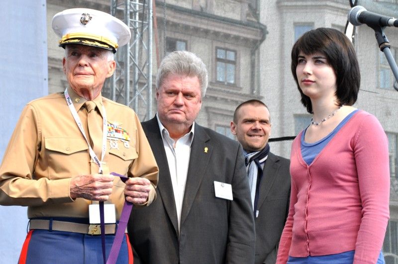 Slavnosti svobody 2013 - Stipendium generála Pattona získala Adéla Tanzerová