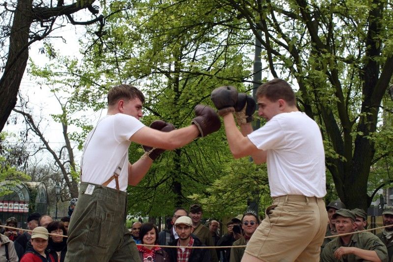 Slavnosti svobody 2013 - Boxerský zápas v Proluce skončil nerozhodně