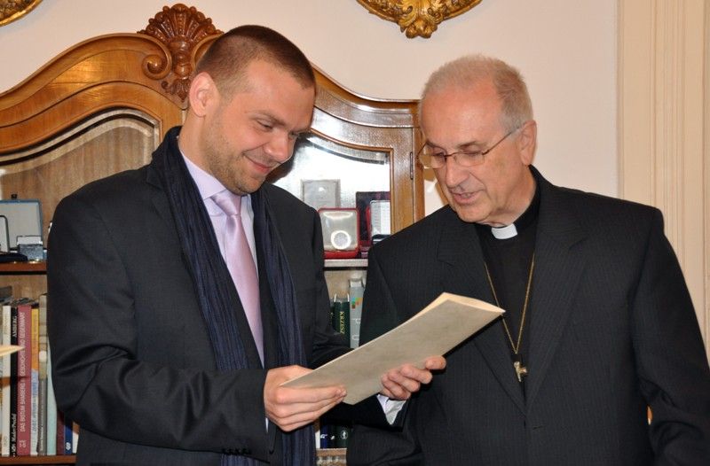 Primátor Baxa dostal vyznamenání za podporu rozvoje plzeňské diecéze