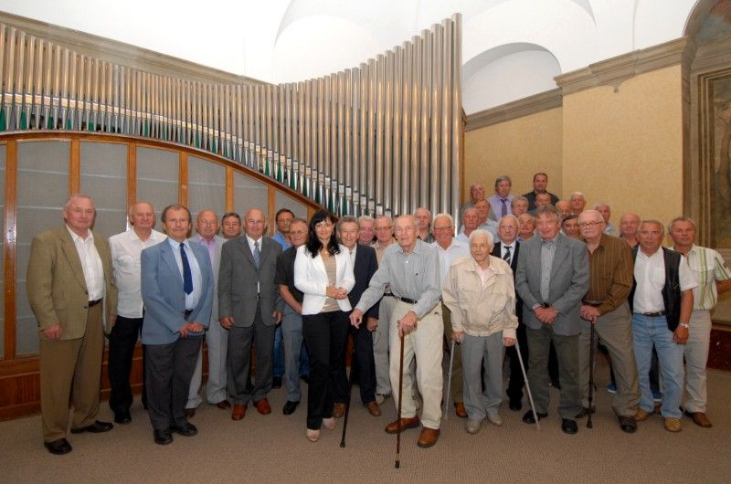 Hokejové legendy se sešly na radnici