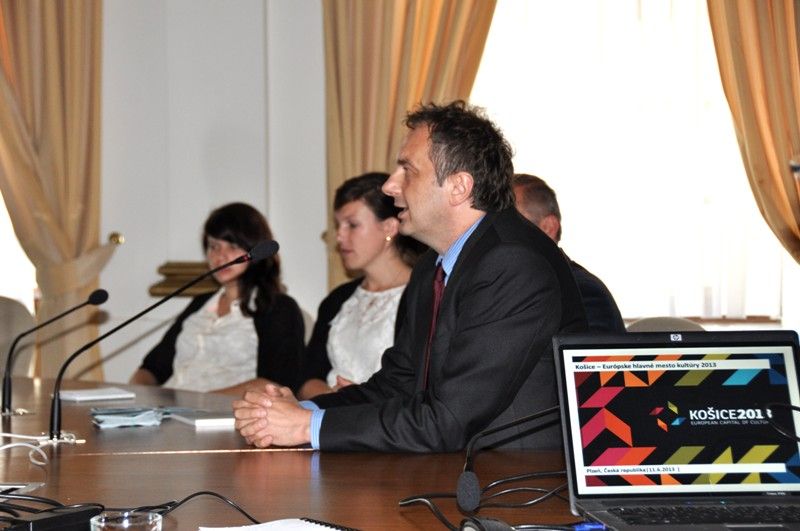 Projektový tým Košic se setkal se členy rady plzeňského projektu Evropské hlavní město kultury 2015