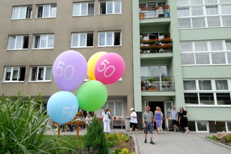 Zahradní slavnost připomněla 50. výročí provozu domu pro seniory