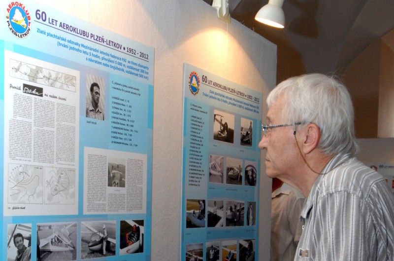 Výstava v mázhauzu připomíná 60 let Aeroklubu Plzeň - Letkov