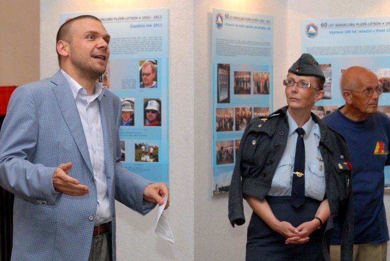 U příležitosti šedesátého výročí své činnosti uspořádal Aeroklub Plzeň - Letkov v mázhauzu radnice (6.8.2012) tematickou výstavu. Na 36 panelech mapuje historii klubu i letectví v Plzni. Návštěvníci se dále mohou blíže seznámit se sportovními úspěchy jeho členů, všemi letadly a kluzáky, které na letišti létaly, i výstavbou letkovského letiště. Nechybí ani fotoreportáž z historického setkání Zdeňka Svěráka a generála Antonína Lišky, které se v Letkově uskutečnilo v souvislosti s přípravou scénáře k úspěšnému filmu Tmavomodrý svět.