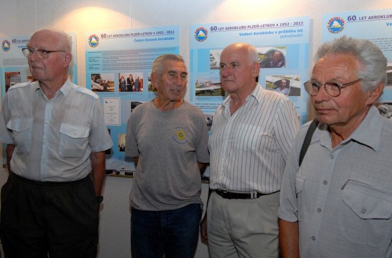 U příležitosti šedesátého výročí své činnosti uspořádal Aeroklub Plzeň - Letkov v mázhauzu radnice (6.8.2012) tematickou výstavu. Na 36 panelech mapuje historii klubu i letectví v Plzni. Návštěvníci se dále mohou blíže seznámit se sportovními úspěchy jeho členů, všemi letadly a kluzáky, které na letišti létaly, i výstavbou letkovského letiště. Nechybí ani fotoreportáž z historického setkání Zdeňka Svěráka a generála Antonína Lišky, které se v Letkově uskutečnilo v souvislosti s přípravou scénáře k úspěšnému filmu Tmavomodrý svět.