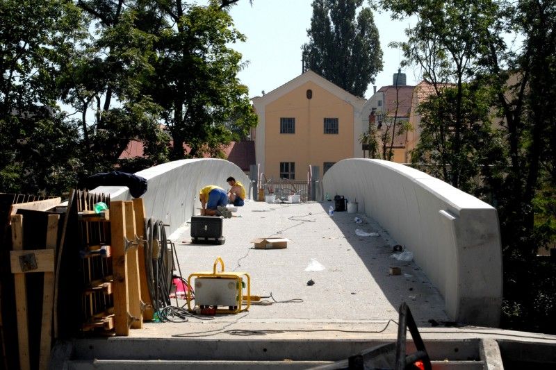 Práce na Relax centru Štruncovy sady by měly být dokončeny do konce srpna 2012