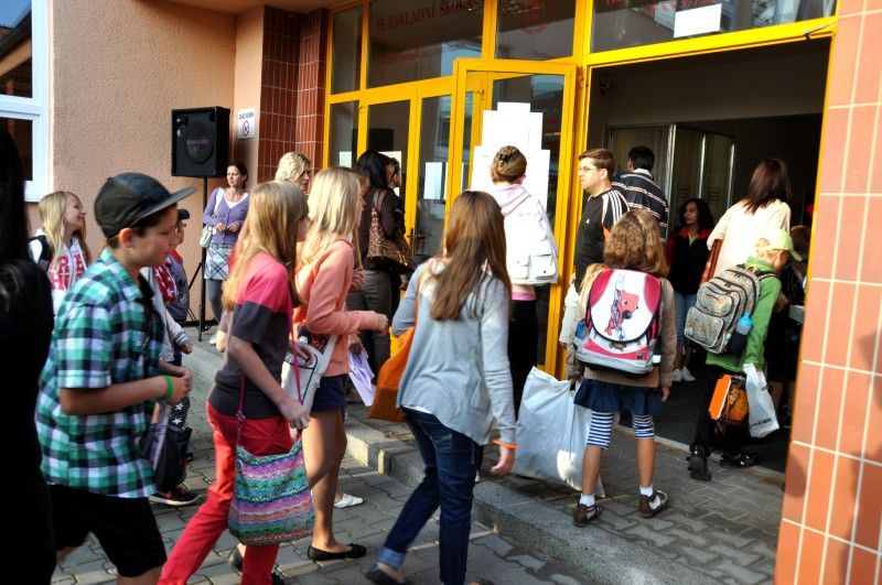 Primátor Baxa zahájil školní rok na 15. základní škole