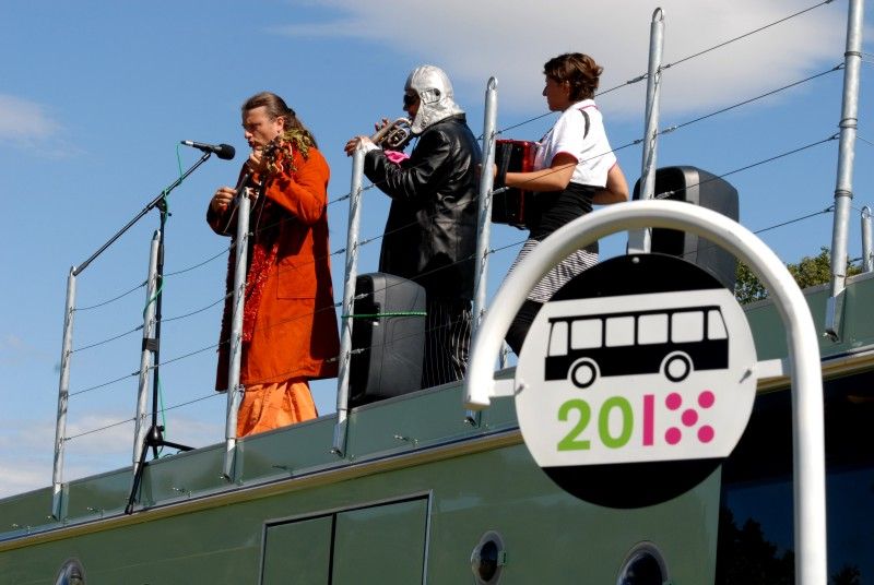 Autobus linky 2015 se vydal na svoji pouť